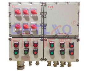 天然气防爆动力配电箱（电磁起动）-5K（ⅡB级 铸铝合金 下进下出 户内 案例）